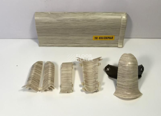 Плинтус Плинтус Ideal Comfort 55mm Клен северный 263 фото 1 | FLOORDEALER